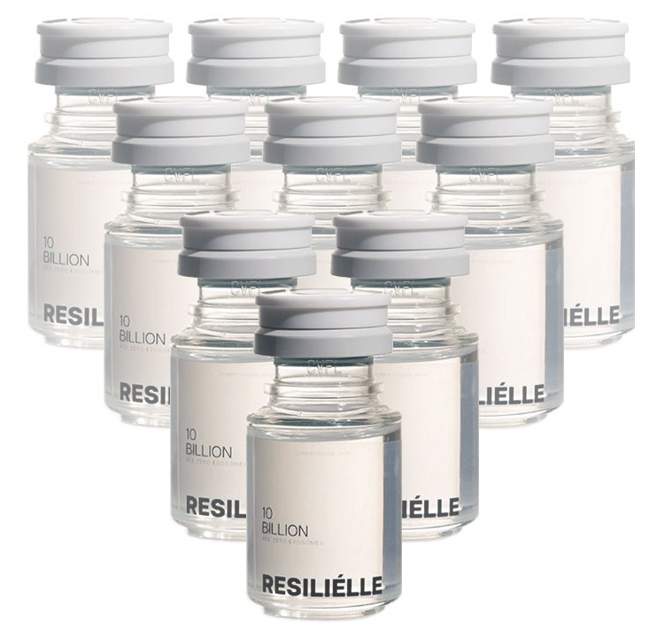 Resilielle Age Zero Exosomes Customer Box Set Of 6 Vials Each Filled With 10B WJ-MSC-EXO